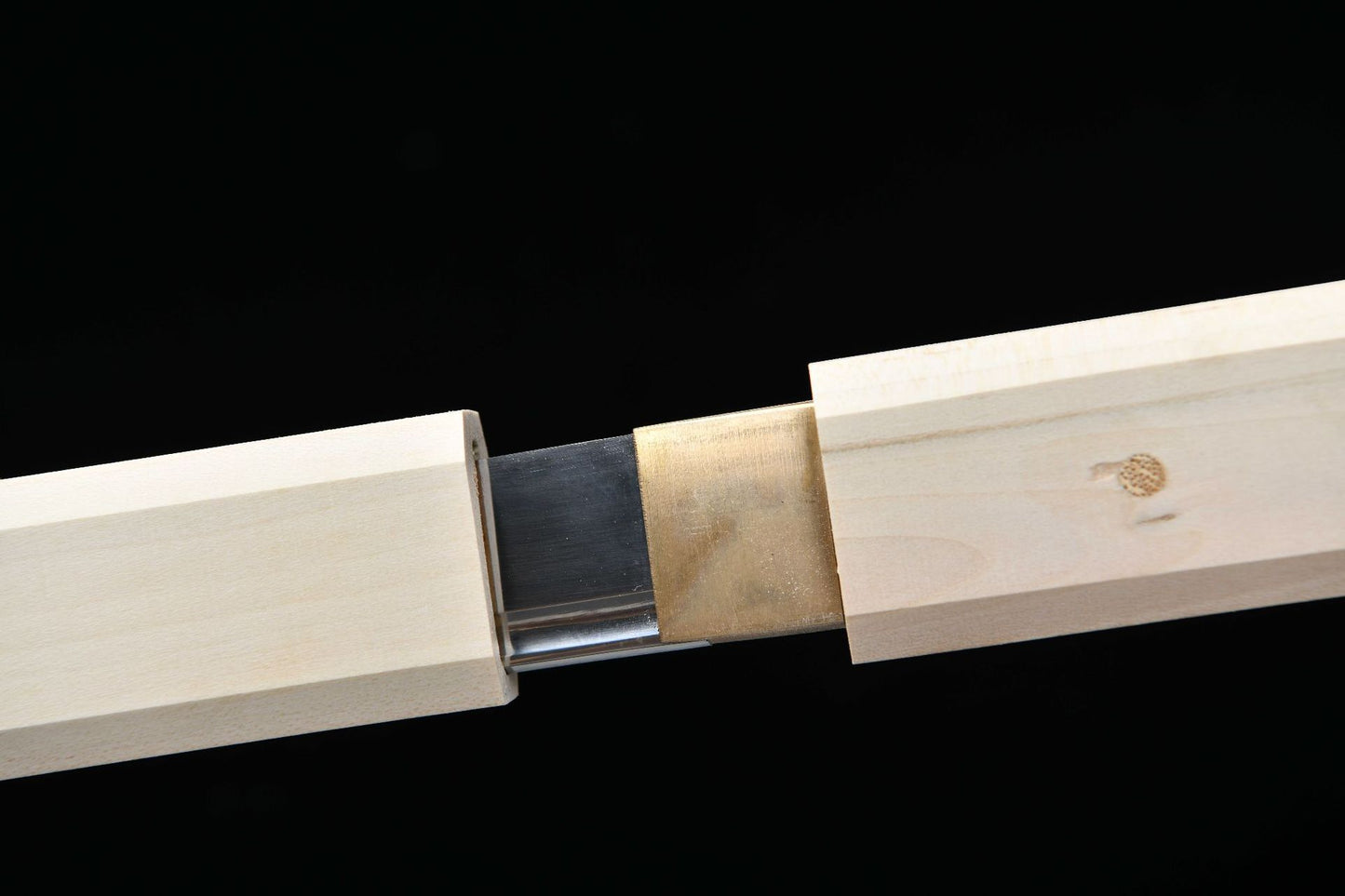 Octagonal White Wood Tang Sword