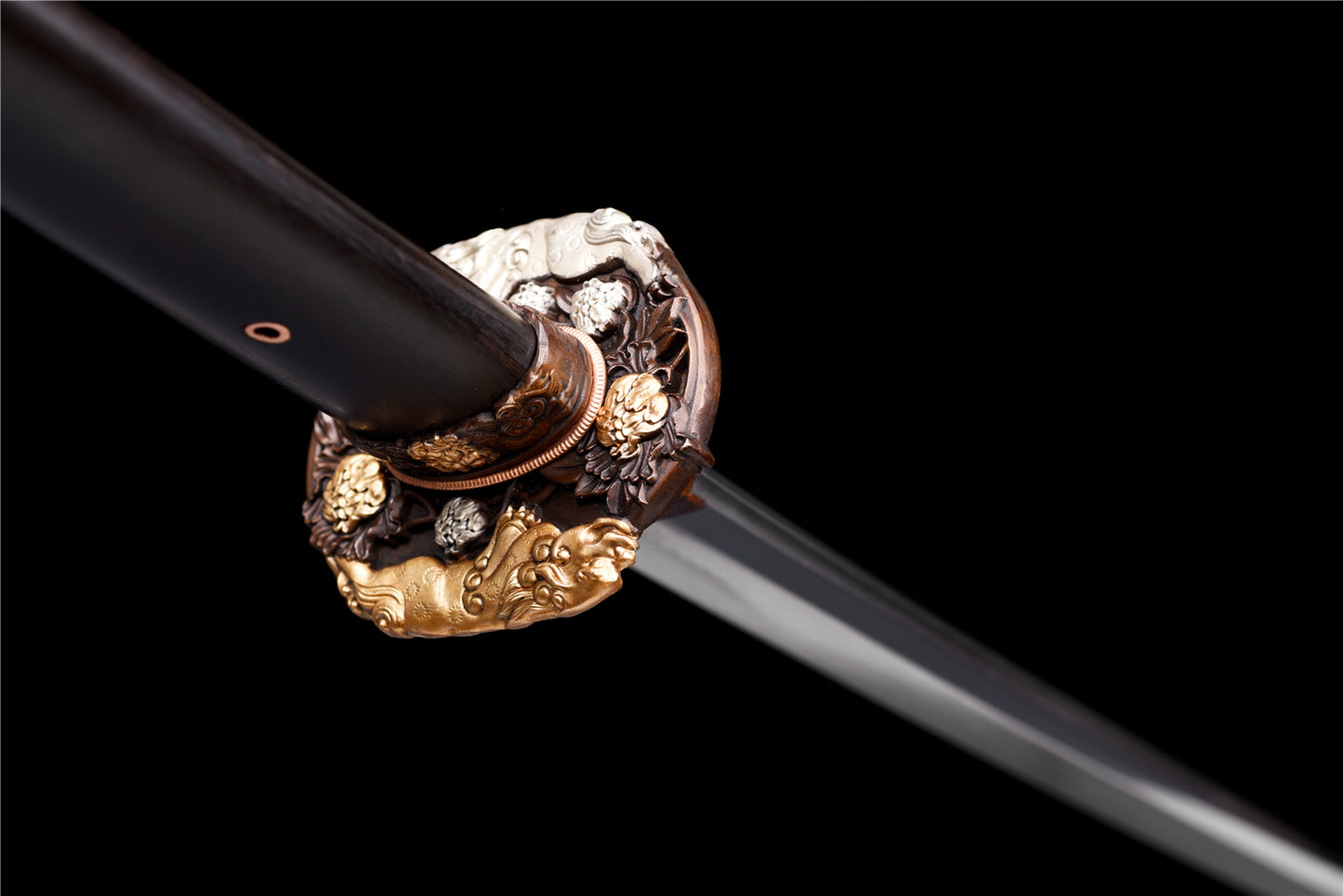 Gilt Lion Tri-color Upper Research Sword