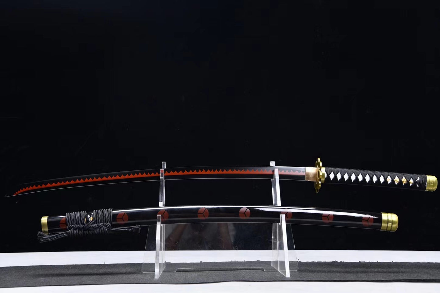 Solon Three Blades and Dao One Text, Black Blade Qiushui, Snow Goes High Performance Manganese Steel