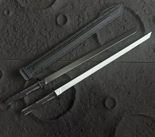 lit. the Tang sword of the lone human being (archaic)