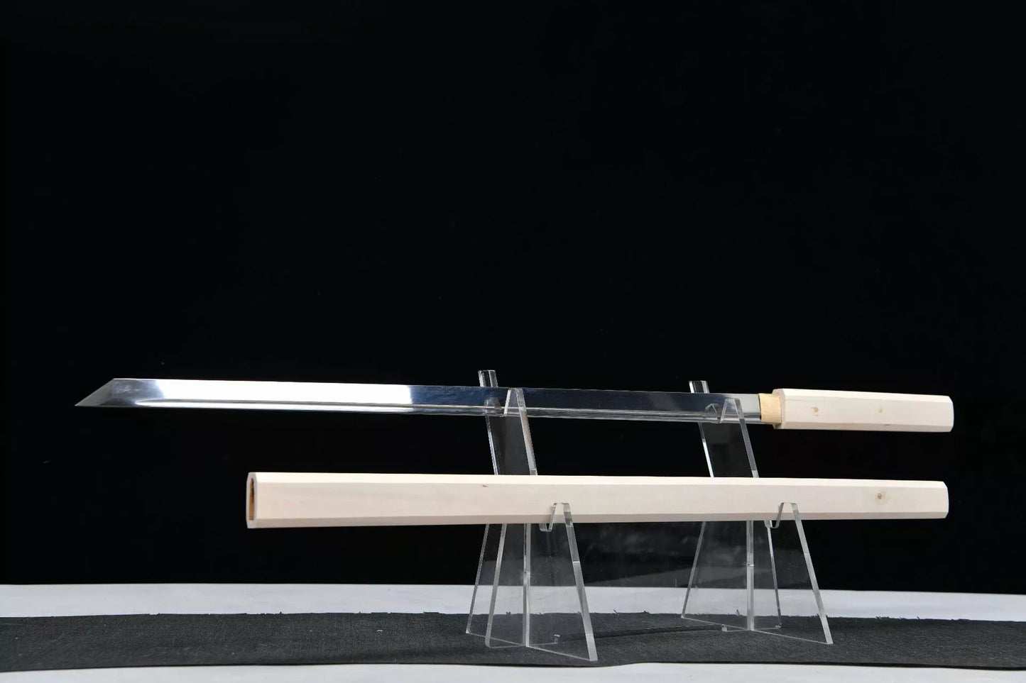 Octagonal White Wood Tang Sword