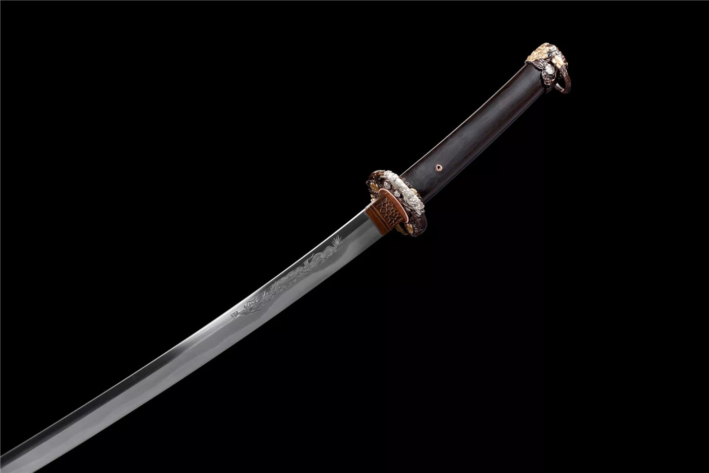 Gilt Lion Tri-color Upper Research Sword