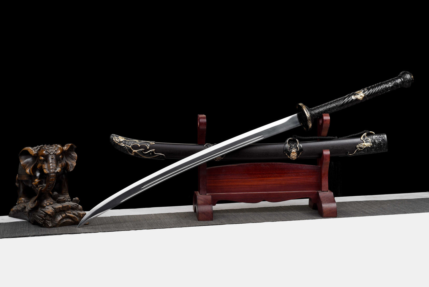 Bat Green Knife