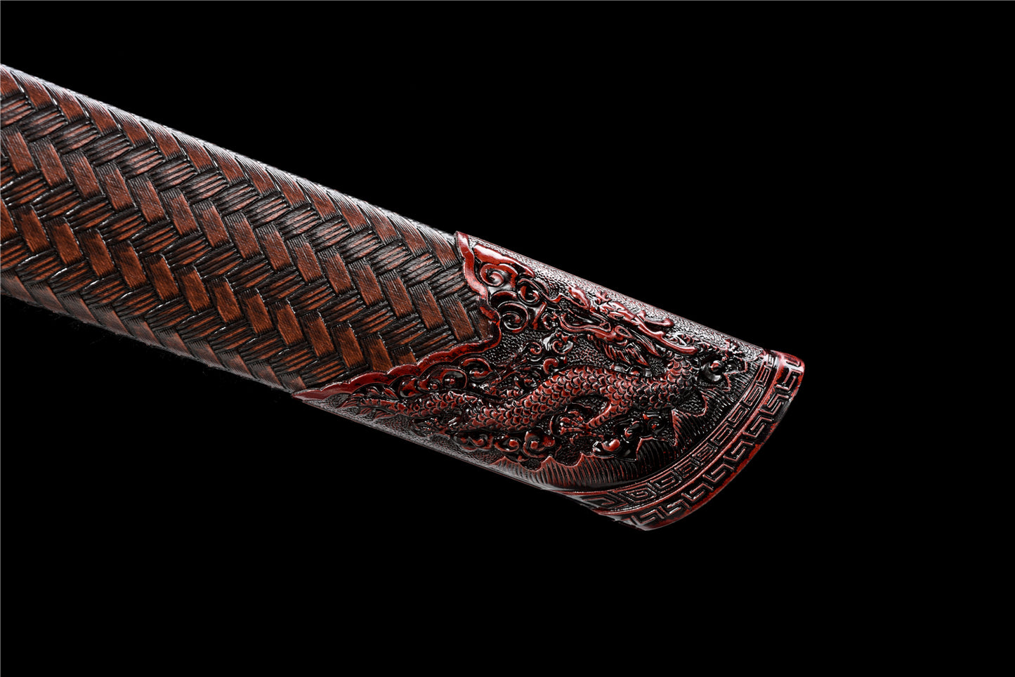 Blood-colored magic dragon