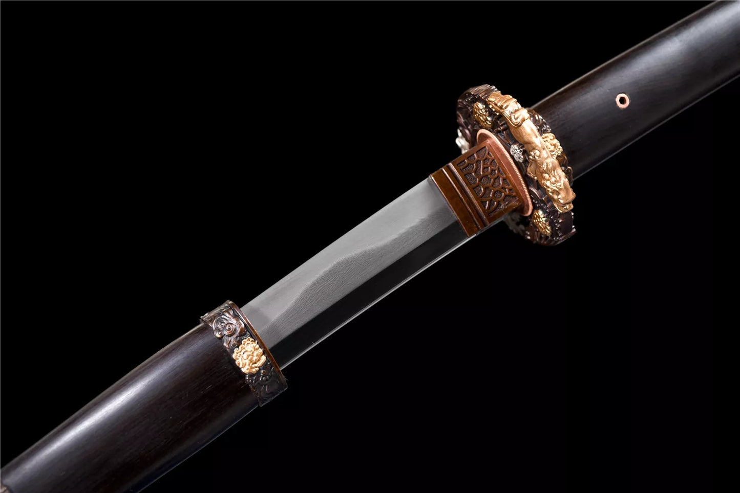 Gilt Lion Tri-color Upper Research Sword