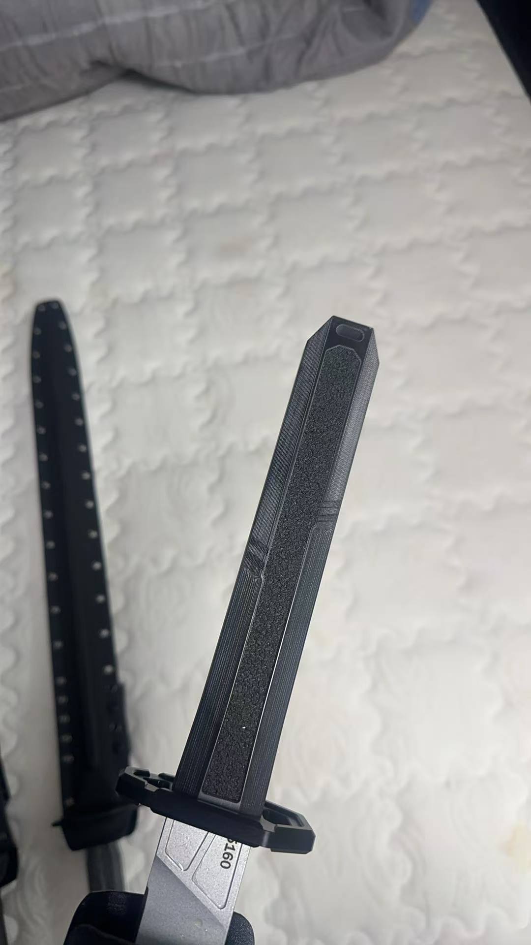 lit. the Tang sword of the lone human being (archaic)