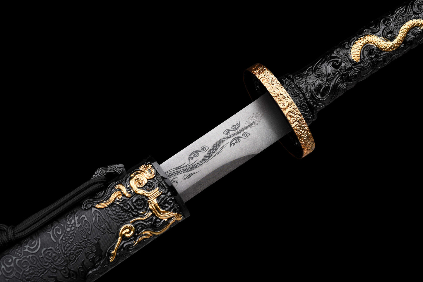 flaming sword