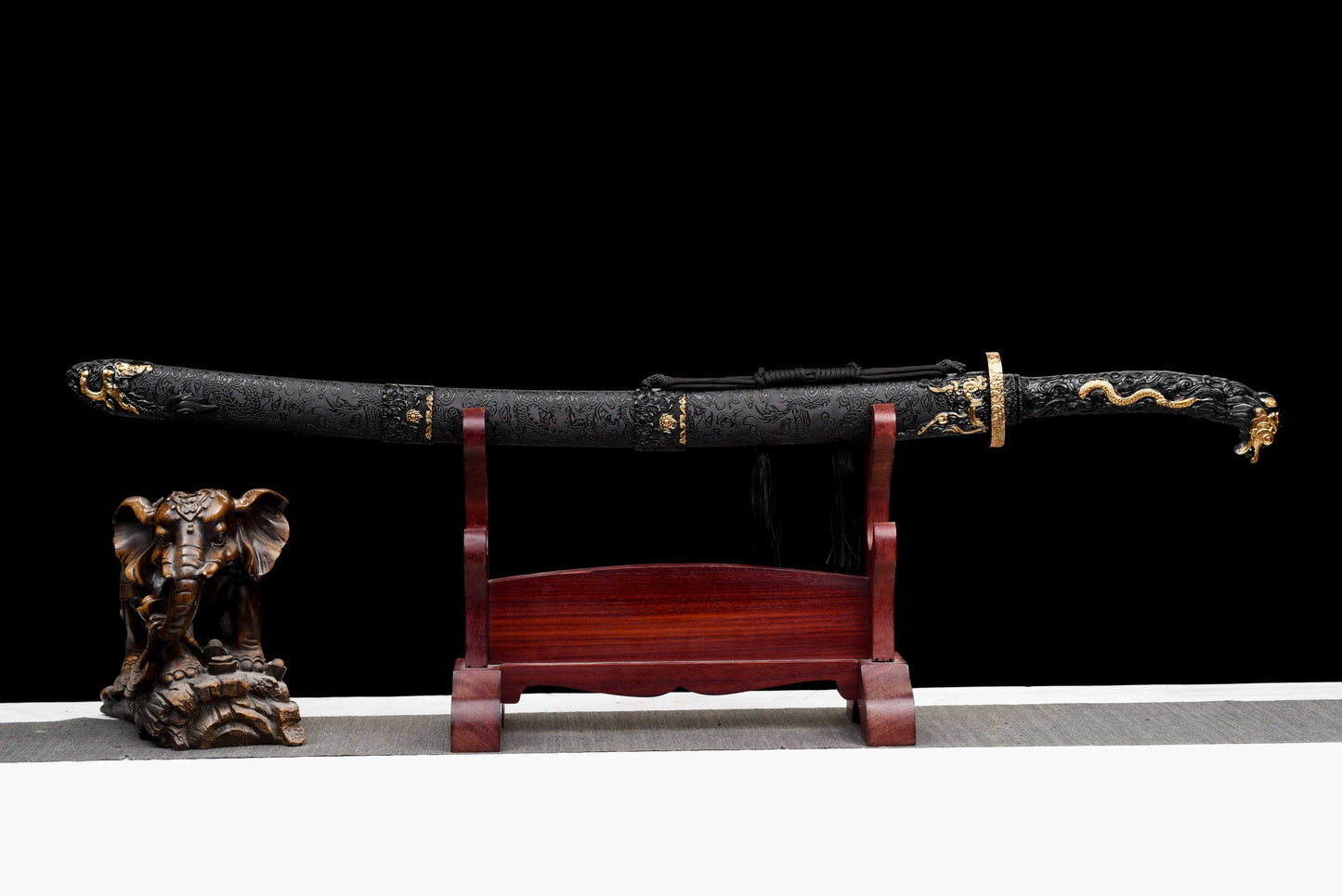 flaming sword