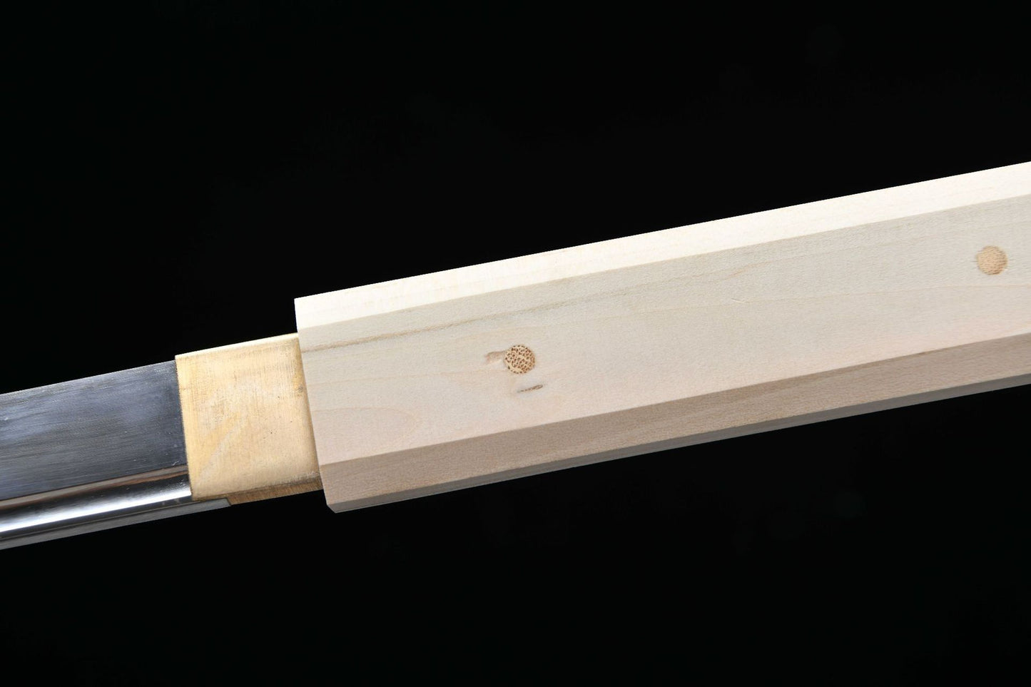 Octagonal White Wood Tang Sword