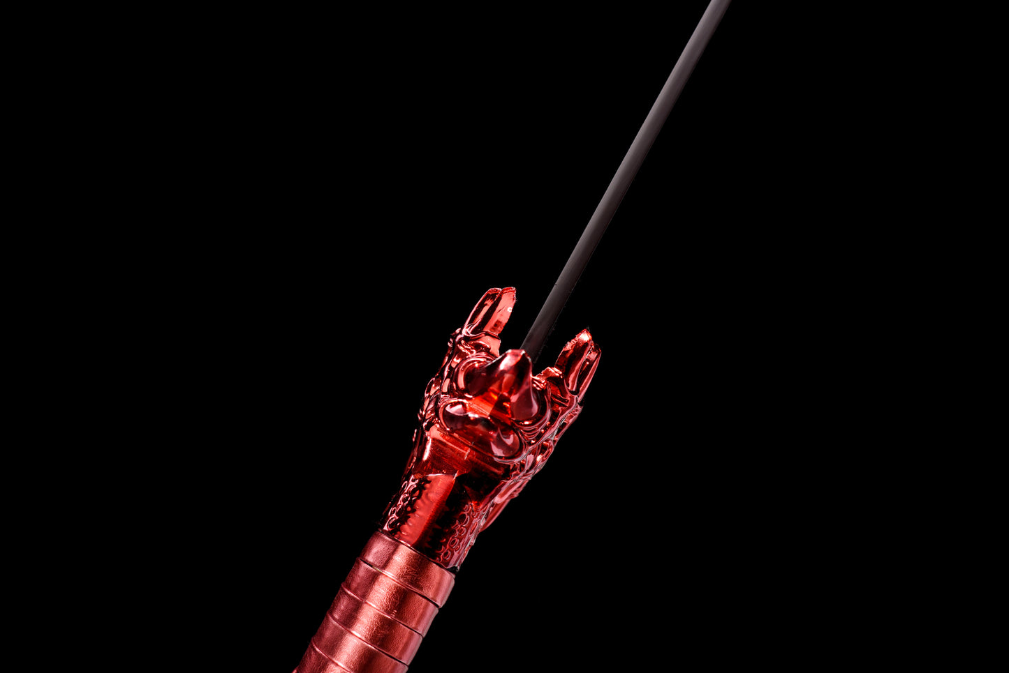 clawed dragon embroidered spring knife