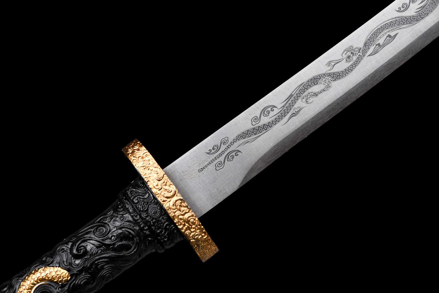 flaming sword